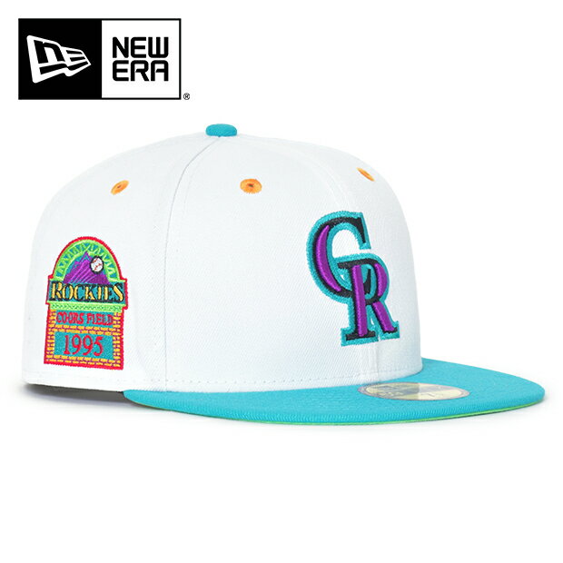 ニューエラ キャップ NEW ERA COLORADO ROCKIES 59FIFTY FITTED CAP SIDE PATCH コロラドロッキーズ メンズ