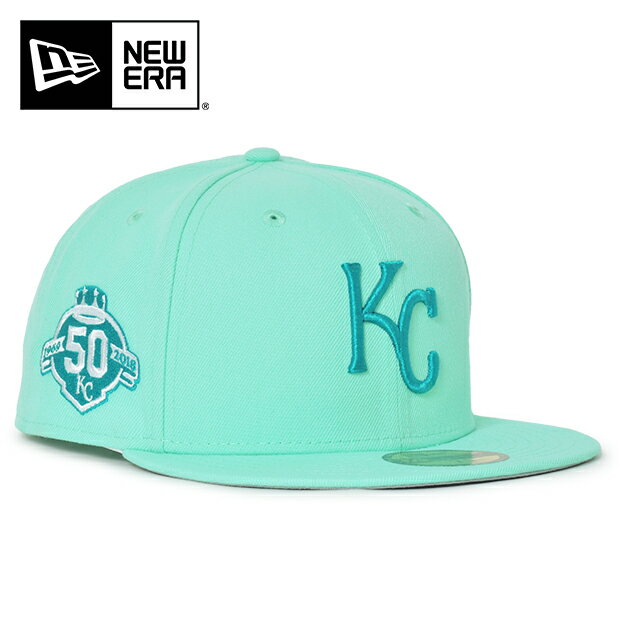 ニューエラ キャップ NEW ERA KANSAS CITY ROYALS 59FIFTY 5950 FITTED CAP SIDE PATCH カンザスシティ ロイヤルズ メンズ