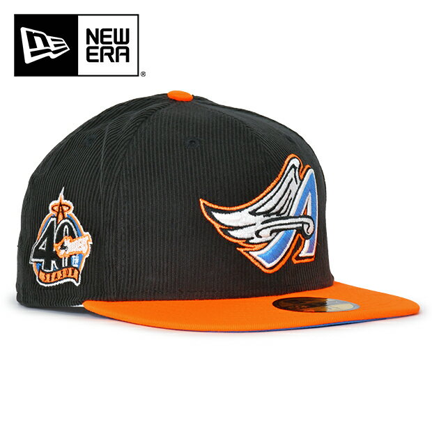 ニューエラ キャップ NEW ERA ANAHEIM ANGELS 59FIFTY FITTED CAP SIDE PATCH アナハイム エンゼルス ロサンゼルス メンズ