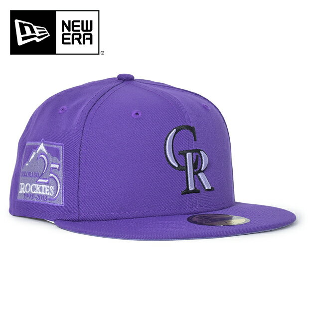 ニューエラ キャップ NEW ERA COLORADO ROCKIES 59FIFTY FITTED CAP SIDE PATCH コロラドロッキーズ メンズ