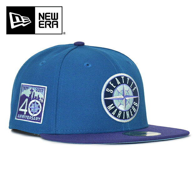 ニューエラ キャップ NEW ERA SEATTLE MARINERS 59FIFTY FITTED CAP SIDE PATCH シアトルマリナーズ メンズ