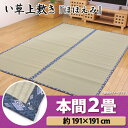【取寄せ品】【TD】純国産 双目織 い草上敷 『ほほえみ』 ...