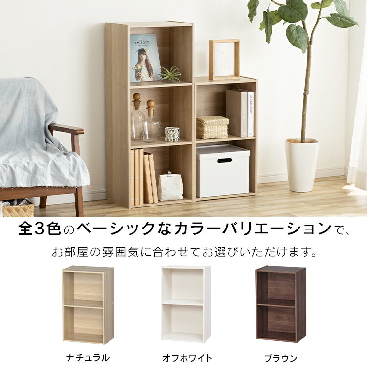 カラーボックス 2段 CBボックス CX-2F アイリスオーヤマカラーボックス 二段 A4 ラ...