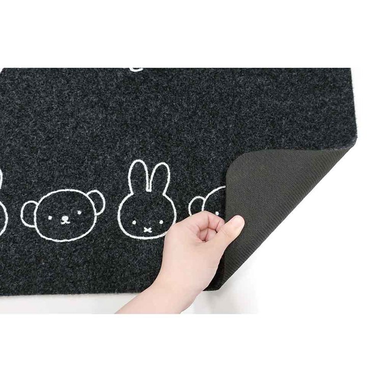 miffy 屋内・屋外兼用玄関マット ミッフィー かわいい 玄関マット オカトー ミッフィーとボリス ミッフィーとダーン 【B】 [3]