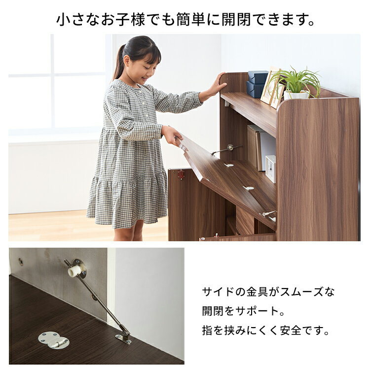 ライティングビューロー 勉強机 折りたためる ライティングデスク 幅90 FJ-028-IR学習デスク キッズ 書き物机 リビング学習 子供部屋 シンプル おしゃれ ホワイト＆ビーチ オーク ウォールナット【Blue1218】[SA]