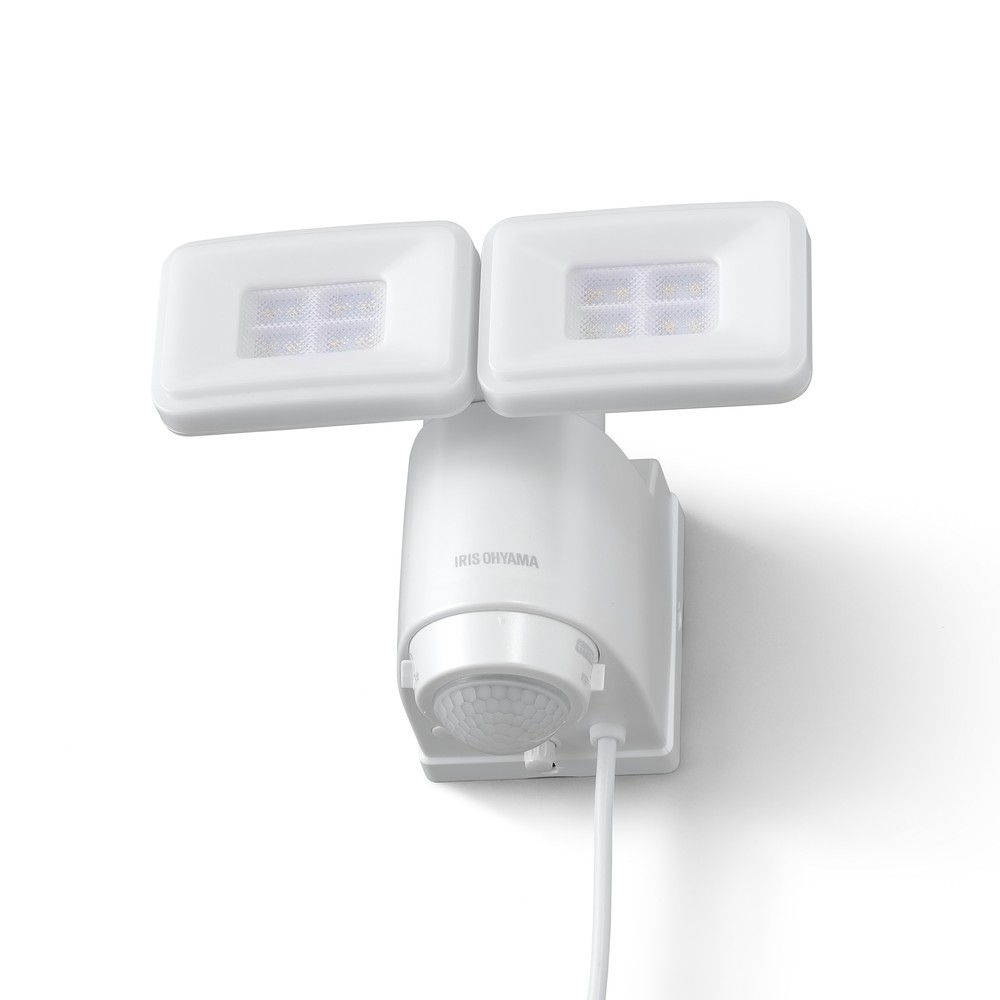AC式LED防犯センサーライト パールホワイト LSL-ACTN-2400ライト らいと raito 灯り 灯 あかり 光 LED 防犯ライト 玄関ライト 玄関 アイリスオーヤマ[HB]