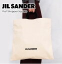 送料無料 JIL SANDER ジルサンダー BORSA SHOPPING MEDIA ロゴ キャンバス トートバッグ Lサイズ 大きめ ユニセックス ギフト プレゼント JSPU852626WUB73003/K ギフト プレゼント