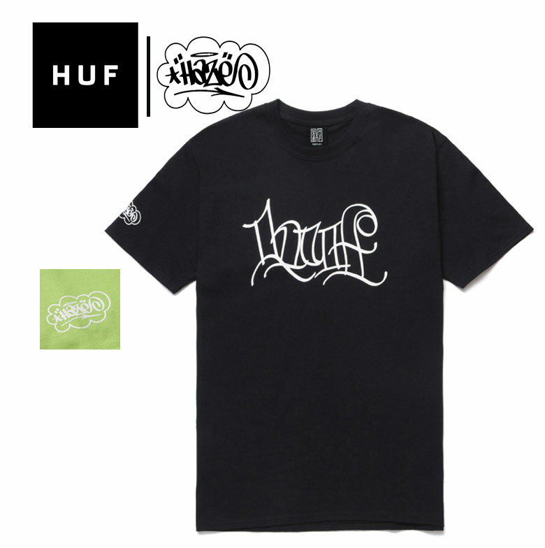  HUF ハフ TS01382 M HAZE HANDSTYLE 2 S/S TEE Tシャツ メンズ コラボ ヘイズ ハンドスタイル 2 半袖 ストリート ギフトアウトレット