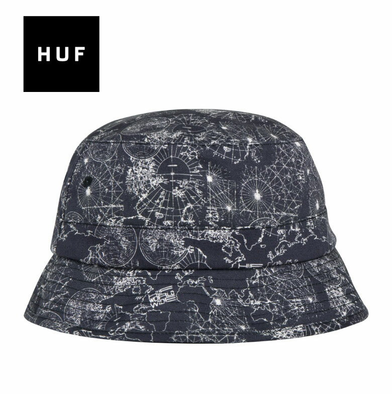 ブランド HUF ハフ 商品名 HUF ハフ HT00586 M NICOLET BUCKET サイズ S/M L/XL カラー BLACK 素材 100% Cotton 商品説明 全面プリントしたマップ柄が特徴的なコットン製バケットハット。コーディネートを選ばず、通年で活躍するアイテム。 アウトドアシーンはもちろん、タウンユースのスタイルも最適！ サイズ 高さ 頭周り つば S/M 7.5 56 5 L/XL 7.5 59 5 ≪サイズについて≫ 単位はすべてcmとなります。 上記のサイズは、同一商品を数点採寸した平均値です。商品によっては個体差がありますので誤差が生じることもございます。測定方法によっても誤差が生じますので予めご了承いただいた上、お買い求めくださいませ。 ※モニターの明暗度・解像度などの都合上カラーが実物と若干異なってしまう場合がございますので予めご了承ください。 関連商品 ⇒HUF ハフの商品一覧はこちら ⇒キャップ・ハットの商品一覧はこちら