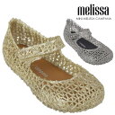 【レビュー記載でプレゼント】 メリッサ ミニメリッサ カンパーナ MELISSA パンプス キッズ ジュニア 子供 女の子 シルバー ゴールド MINI MELISSA CAMPANA サンダル バレエシューズ ぺたんこ ラメ フラット パンプス 靴 【あす楽対応】送料無料