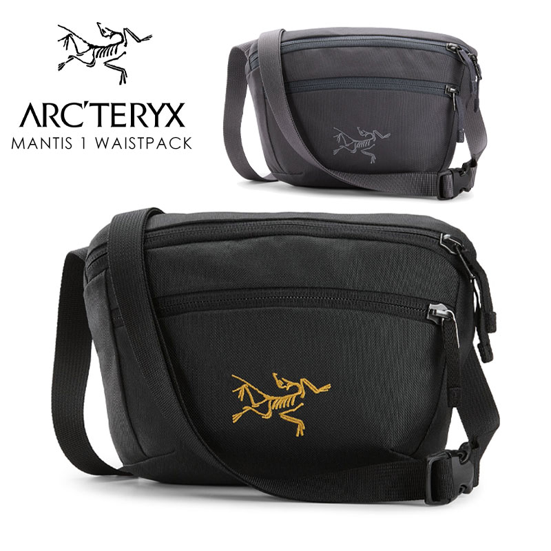 アークテリクス MANTIS 1 WAISTPACK Black GRAPHITE ARC'TERYX ウエストポーチ バッグ ユニセックス メンズ レディースのサムネイル