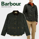 【並行輸入品】 BARBOUR バブアー REELIN WAX JACKET ジャケット ショート丈 MWX1106SG51 バーブァー ジップアップ 定番 ワックスコットン 送料無料 ギフト プレゼント