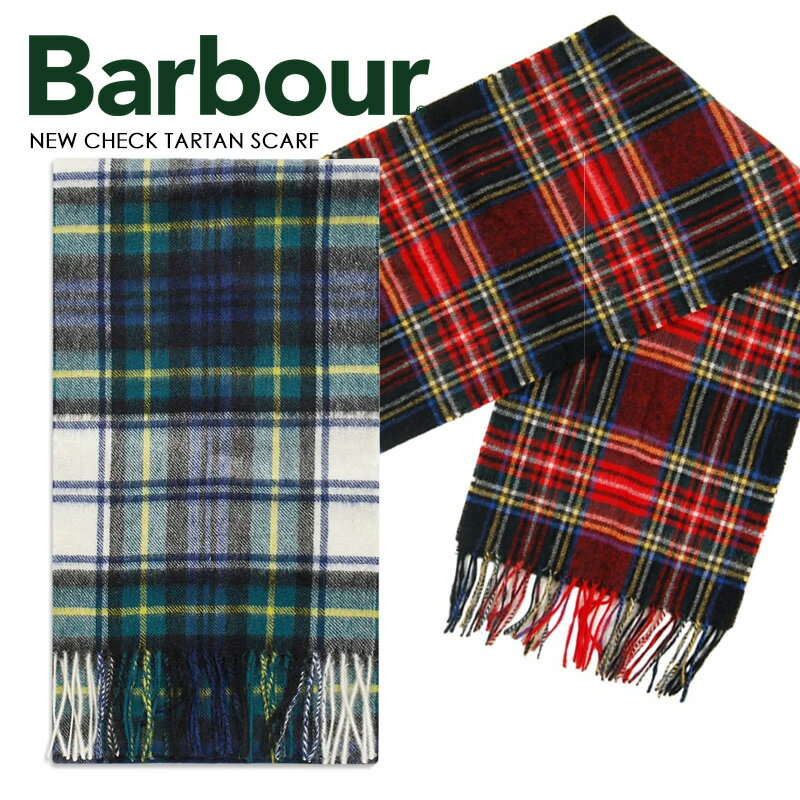 ̵ۡåԥޤ̵Ʊб BARBOUR Х֥ NEW CHECK TARTAN SCARF ޥե顼 ȡ å ե ץ쥼 ե  ǥ USC0137BK71 USC0137GN11 ե ץ쥼