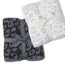 BAREFOOT DREAMS ベアフットドリーム B563 CozyChic BITW Adult Wild Throw ブランケット マイクロファイバー 毛...