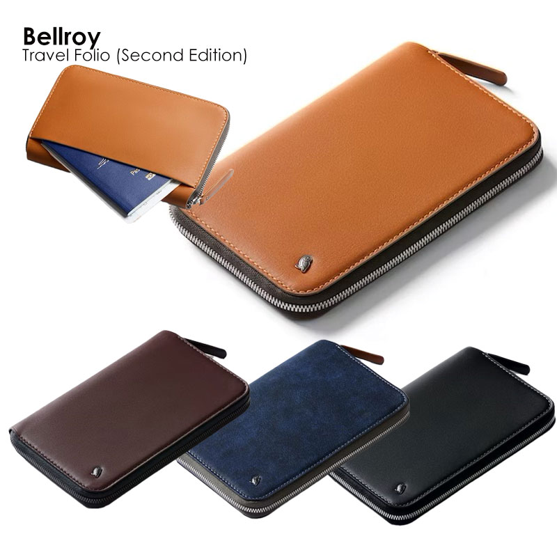 Bellroy xC Travel Folio (Second Edition) WTFB pX|[gP[X J[hP[X D Vv {v Y fB[X U[ s   CO RpNg rWlX tH[} JWA