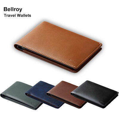 Bellroy ベルロイ Travel Wallet RFID WTRB 財布 二つ折り カードケース 札入れ シンプル 本革 スマートキー メンズ レディース レザー 旅行 車 自宅 海外 コンパクト ビジネス フォーマル カジュアル