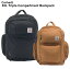 カーハート Carhartt 35L Triple Compartment Backpack B0000277 Black ブラック Carhartt Brown ブラウン バッグパック ユニセックス メンズ レディース リュック デイバッグ A4可能 PC収納可能 カジュアル スケート ストリート メンズ レディース ギフト