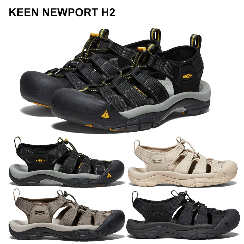 即納★人気 送料無料 KEEN キーン NEWPORT H2 1024631 ニューポート エイチツー メンズ サンダル アウトドア 春 夏 スニーカー スリッポン 水陸両用 サンダル メンズ スポーツ ビーチ アウトドア 海 山 川 スポサン レジャー ブラック ベージュ