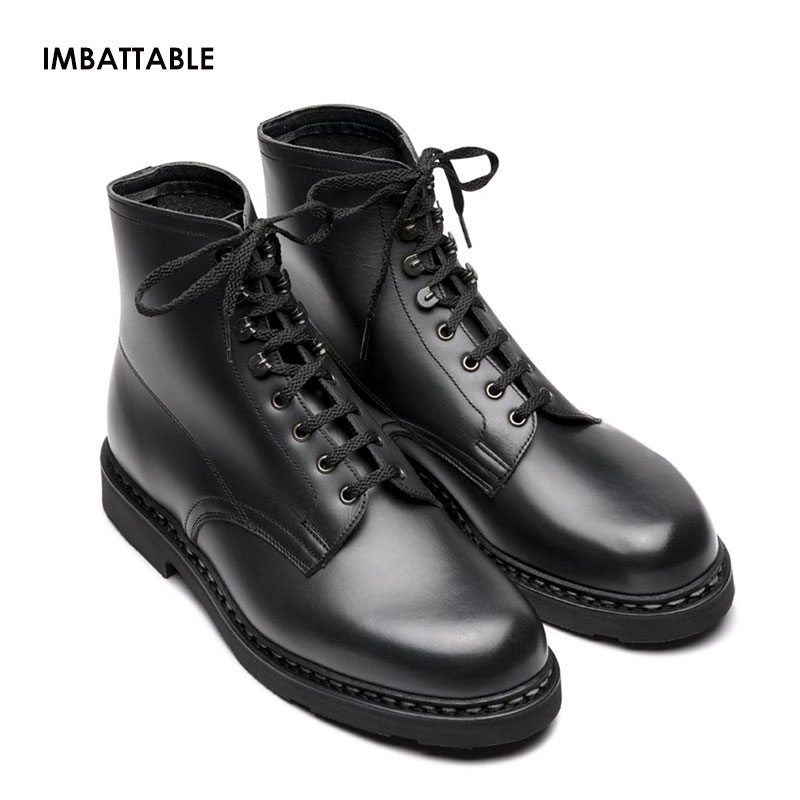 【レビュー記載でプレゼント】 PARABOOT パラブーツ IMBATTABLE 745801 インバータブル ブーツ 靴 レザー メンズ レディース ブランド 革 おしゃれ 本革 黒 ブラック フォーマル 高級