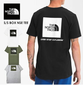 THE NORTH FACE ノースフェイス Tシャツ 半袖 メンズ レディース ハーフドーム ボックス ロゴ S/S BOX NSE TEE NF0A4763 ブラック ホワイト 定番 人気 ギフト プレゼント