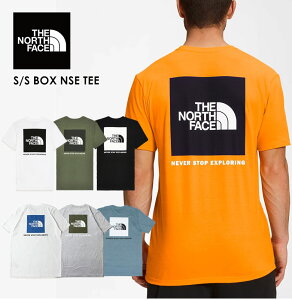 THE NORTH FACE ノースフェイス Tシャツ 半袖 メンズ レディース ハーフドーム ボックス ロゴ S/S BOX NSE TEE NF0A4763 ブラック ホワイト 定番 人気 ギフト プレゼント