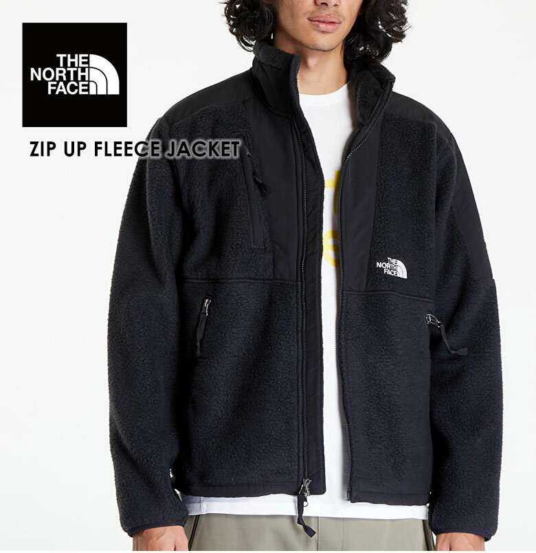 THE NORTH FACE ノースフェイス ZIP UP FLEECE JACKET NF0A7URI ジャケット ダウン M L ブラック ボア フリース ギフト プレゼント バレンタイン