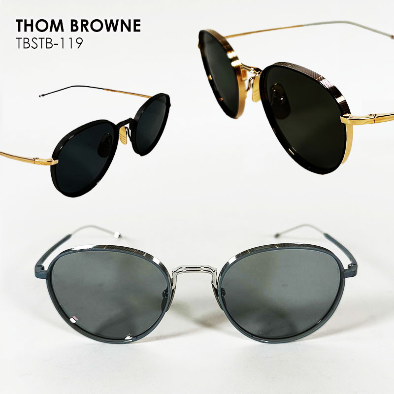 トム・ブラウン サングラス メンズ THOM BROWNE トムブラウン TBS119 サングラス メンズ ブランド uvカット 紫外線 アウトドア キャンプ 運転 ドライブ レディース おしゃれ 大きい メガネケース 日本製 度なし 軽量 男女兼用 フレーム ギフト ギフト プレゼント