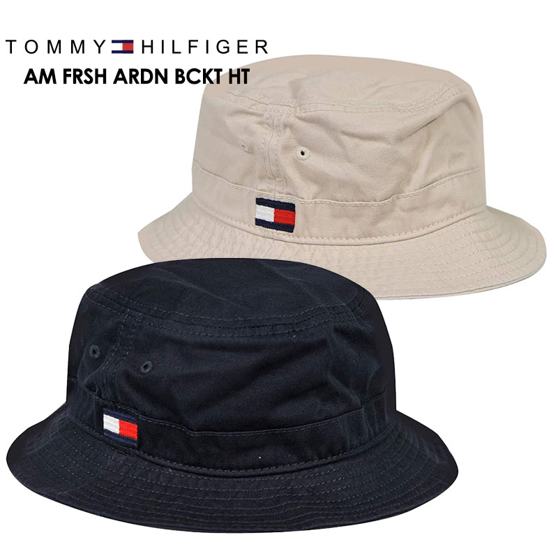TOMMY HILFIGER AM FRSH ARDN BCKT HT 69J8367 バケットハット メンズ レディース ユニセックス 帽子 ロゴ カジュアル ギフト