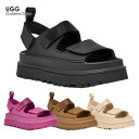 ★BLACK再入荷★【レビュー記載でプレゼント】UGG アグ 1152685 GoldenGlow ゴールデングロウ サンダル 厚底 軽量 ラバー レディース シューズ 靴 カジュアル ロゴ 室内 室外 アウトドア レジャー ギフト プレゼント