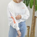 【LINE追加で500円OFF】spiritoso スピリトーゾ 裏毛 ストリート ロゴ短丈プルオーバー レディース 韓国ファッション トレーナー スエット ビ...