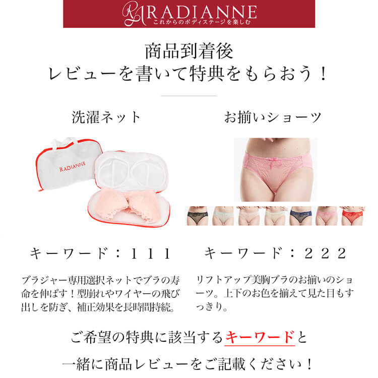 【20%OFF・5/16(土)1:59迄】ラディアンヌ リフトアップ美胸ブラ 育乳ブラ 産後ブラ 卒乳ブラ 脇肉ブラ 脇高ブラ 盛りブラ バストアップブラ リフトアップブラ 補正ブラ ブラジャー 補正下着 フロントホック ナイトブラ おやすみブラ 全7色 全12サイズ