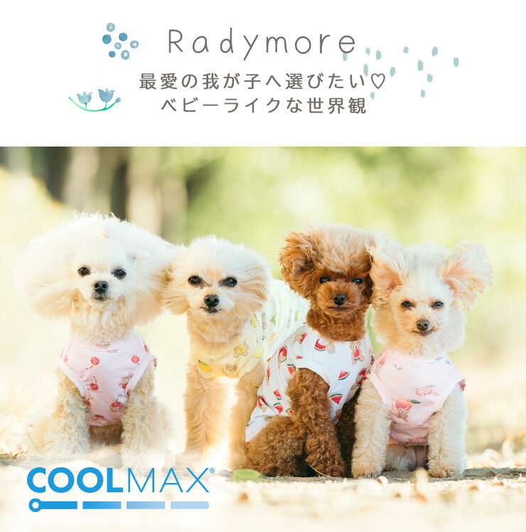 【新作SALE/まとめ買い最大15％OFF】犬 小型犬 可愛い タンクトップ 犬服 春 夏 ドッグウエア 犬の服 防虫加工 虫よけ 水着素材 交換/返品不可 メール便可くまさんCOOLMAXタンク - Image 2