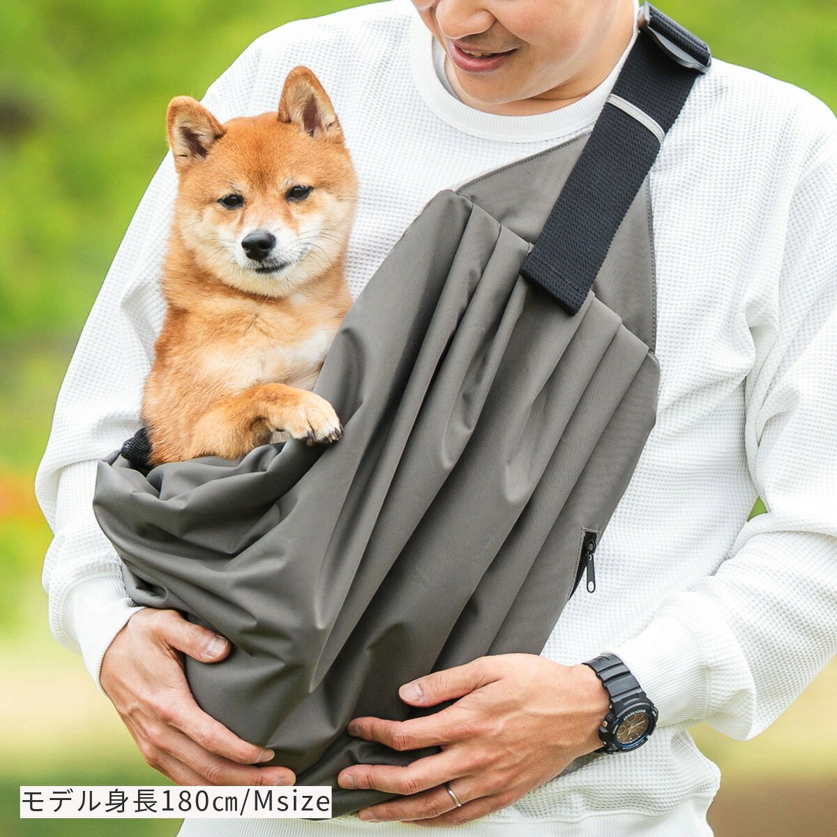 楽天市場】犬 スリング（カラーグレー）（キャリーバッグ・カート｜犬