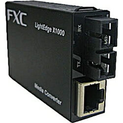 FXC RJ-45 to 1000BASE-SX（SC）MMF メディアコンバータ LEX1852-005