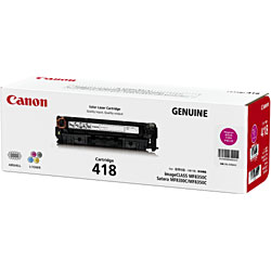 【純正品】CANON(キャノン) トナーカートリッジ418 （マゼンタ） 2660B004