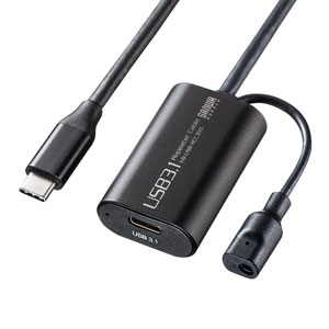 Rakuten - サンワサプライ KB-USB-RCC305 5m延長USB3.1 Type C-Type Cアクティブリピーターケーブル