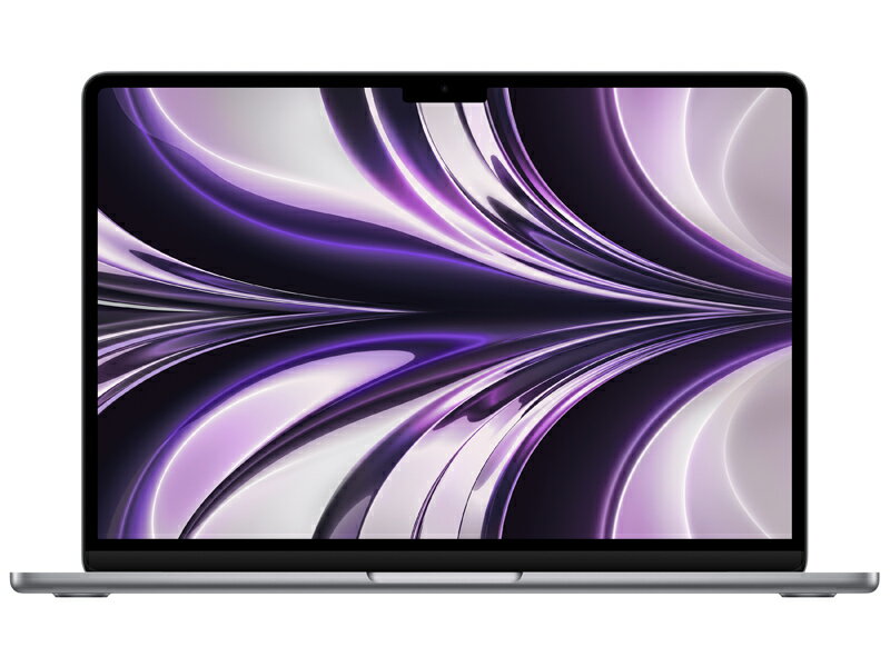 Apple MacBook Air 13.6型 M2チップ SSD 256GB メモリ8GB 8コア スペースグレイ MLXW3J/A Liquid Retina ディスプレイ