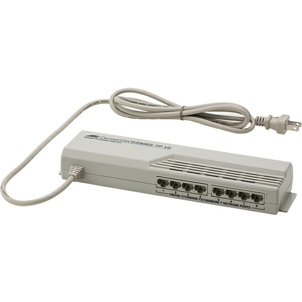 樂天商城 - アライドテレシス　CentreCOM GS908S-TP V2 レイヤー2スイッチ　1921R