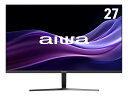 aiwa(AC}[PeBO) aiwa display S27 27inch QHDtj^[ 27^/2560~1440/HDMIADisplayPort/ubN JA3-DSP2701