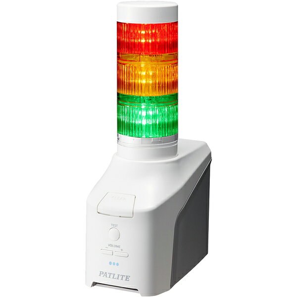 Rakuten - パトライト 音声対応ネットワーク制御信号灯 直径60mm/ NHV6-3-RYG