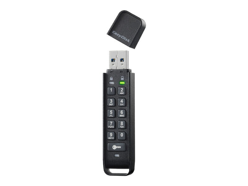 Rakuten - アイ・オー・データ機器 パスワードボタン付き セキュリティUSBメモリー 16GB ED-HB3/16G