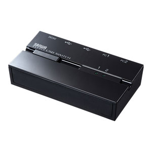 Rakuten - サンワサプライ 磁石付きUSB2.0手動切替器（ハブ付き・2回路） SW-US22HMG