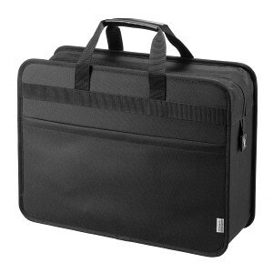 Rakuten - サンワサプライ らくらくPCキャリー（15.6インチワイド・鍵付き） BAG-BOX2BK3