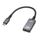 TTvC USB Type-C-HDMIϊA_v^(8K/60Hz/HDRΉ) AD-ALCHDR03