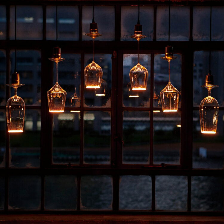 LED電球 電球 LED 耐熱ガラス製 ガラス グラス型 インテリア おしゃれ かわいい バー お酒 ワイン ビア..