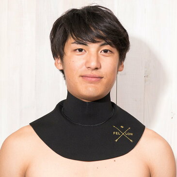ネックインナー サーフインナー ウェット 寒冷地仕様 FELLOW 2mm ウェット 首 サーフィン 保温 メタルスキン 速乾 真冬用 S〜XL サイズ交換OK! SUP ウエットスーツ に 防寒アイテム