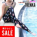 【アウトレット価格】接触冷感 ラッシュガード キッズ トレンカ UPF50+ 80~150サイズ UVカット98% ラッシュトレンカ マリンカ 子供 ベビー 水着 HEAZEL 日焼け対策 紫外線対策 25T-RT3