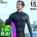 FELLOW ウェットスーツ メンズ 1.5mm フルスーツ ワンショルダーチェストジップ ジャーフル 保温裏起毛 ウエットスーツ ストレッチ 日本規格 サーフ...