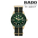 ラドー 【ラドー 公式】 腕時計 RADO Captain Cook Bronze キャプテン クック オートマティック ブロンズ 自動巻 42mm グリーン 文字盤 ブロンズ ケース ナトーストラップ 300m防水メンズ 高級時計 機械式 ヴィンテージ調 ダイバー スポーティ ブランド 20代 30代 40代 社会人