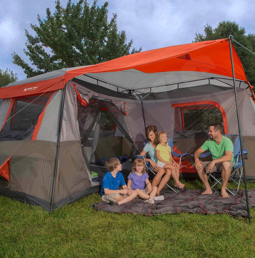 【テント 大型】オザークトレイル 3ルーム 12人用 OZARK TRAIL 大型テント通販格安セール情報 楽天 通販